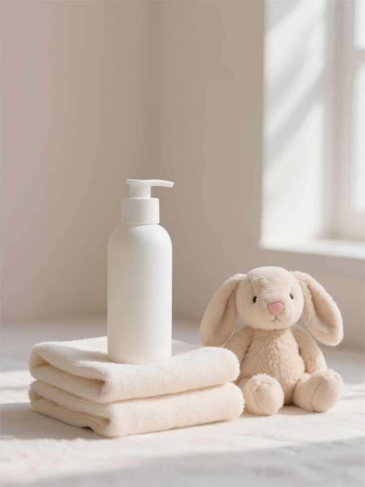 Ana Səhifə soft baby essentials with plush toy